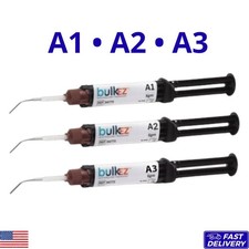 Universal Bulk Fill Composite Dual Cure Syringe Refill 2/Pk 6g Tips A1/A2/A3 picture