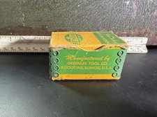 Vintage NOS Greenlee No. 730 Round Radio Chassis Punch 5/8