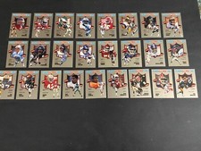 1990 FLEER FOOTBALL SILVER ALL PRO SET 25CT BARRY SANDERS ETC. NM-MINT-MINT picture