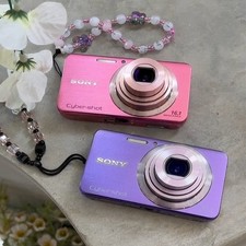 Sony DSC-W630 Digital Camera 16.1MP CCD Compact SD Card Charger Bundle Color picture