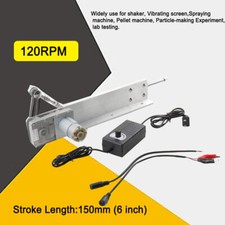 DC24V Adjustable Stroke 150MM 120RPM Cycling Reciprocating Linear Actuator Motor picture