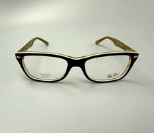 Authentic Ray-Ban RB5228 8119 Unisex Blue Havana Eyeglass Frames 53-17-140 A6 picture