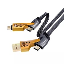 4 in 1 Type-C Cable USB Charging Cable For Samsung S24 S25 S26 iPhone 14 13 picture