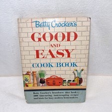 Vtg Betty Crocker's Good and Easy Cookbook 1954 1st Edition 3rd Printing Wire picture