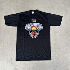 VTG Sportswear 1984 Jacksons World Tour Deadstock T-Shirt Medium Pepsi 80s picture