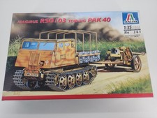 Italeri 1/35 Scale Magirus RSO/03 Towing Pak 40 Model Kit #361 Open Box picture