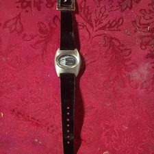 1970's AMERICAN HERITAGE DIGITAL SWISS JUMP HOUR WATCH. VINTAGE RARE picture