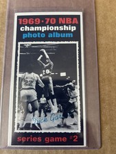 1970-71 Topps Basketball  #169 Game #2 (Championship Series) EX picture