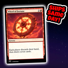 Wheel Of Fortune - Custom Art Magic: The Gathering Playtest Card - Commander EDH picture