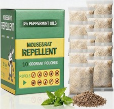 Vamoose Natural Rodent Repellent - 10 Pack Peppermint Oil - Mice & Rat Deterrent picture