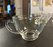 13 Vintage/Antique Hazel Atlas Orchard Punch Cups picture