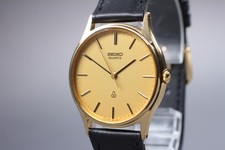 [NearMINT] Vintage 1981 Seiko Chariot 2621-0150 Gold 32mm Quartz Men’s Watch JPN picture
