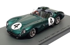 Spark 1/43 Scale S2445 - Aston Martin DBR1 #4 24H Le Mans 1961 Salvadori/Maggs picture