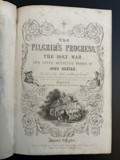The Select Works Of John Bunyan c1855 The Pilgrim’s Progress The Holy War Vol.1 picture