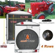 4 Rows Full Aluminum Radiator For Case-IH B275 B-414 424 444 354 364 ALLOYWORKS picture