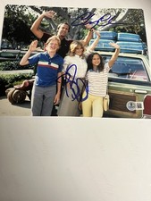 Autographed Chevy Chase Beverly D’Angelo Vacation 8x10 Photo Beckett Signed picture