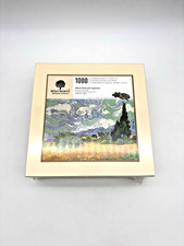 Wentworth Wooden Jigsaw Puzzle Wheat Field With Cypresses 1000 Pieces Van Gogh picture