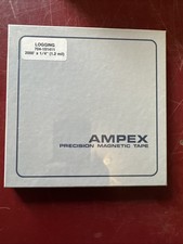 Three NOS Sealed Ampex Reel to Reel Tape 7