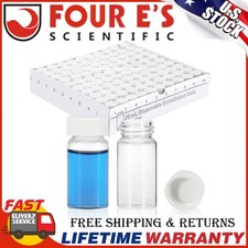 20ml Scintillation Vials Transparent Borosilicate Glass Counting Vial 100/500Pcs picture