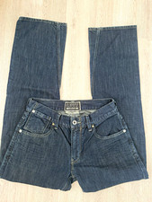 Vintage Levi's  Men's Slim Straight Blue Dark Wash Denim Jeans Mid Rise 5-Pocket picture