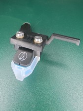 Carbon fiber straight arm Headshell paired with a Genuine ATVM95C CARTRIDGE NEW picture