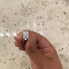 2 CT elongated cushion cut lab diamond picture