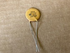 Rare NOS Vintage Circle D Ceramic Disk .02 uf 1kv Guitar Tone Capacitor (Qty) picture