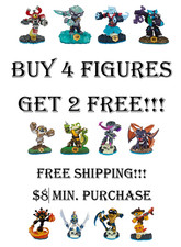 Skylanders Swap Force Figures  Buy 4 Get 2 Free - $8 Minimum Purchase picture