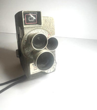 VINTAGE WOLLENSAK 8MM MOVIE CAMERA MODEL 43 with ORIGINAL CASE AND PAPERS picture