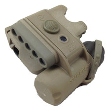 SureFire HL1-B-TN Helmet Light, 3V, 1.4-19.2 lu, IR/WH/IR LEDs, Tan picture