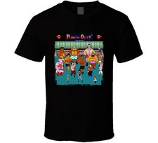 Mike Tyson's Punch Out Characters Retro Boxing Game T-Shirt picture