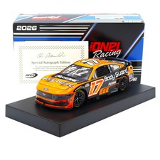 Chris Buescher 2026 Body Guard Autographed 1:24 Nascar Diecast picture