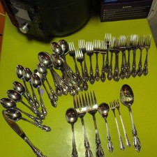 Oneida Community LOUISIANA 48-Piece Stainless Flatware Specialty Serving  mix picture