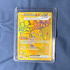 The Pokémon Company Pikachu ex 179/131 Hyper Rare Full Art Holo English 2023 picture