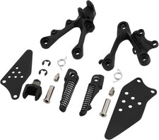 Driver Foot Pegs Footrests Bracket Fits for Kawasaki Ninja ZX6R 2009-2024 picture