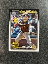 2024 Topps Baseball Complete Set Image Variation SP Jackson Merrill RC #699 QTY picture