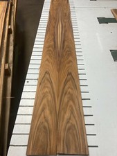 Santos Rosewood Wood Veneer 2 sheets 78'' x 5'' SR-28 picture