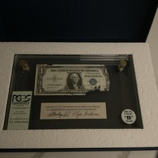 1935e $1 Silver Certificate S.S. Andrea Doria SHIPWRECK PCGS Grade B w/Case COA picture