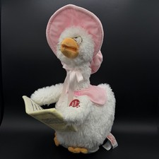 Cuddle Barn 14 Inch Mother Goose Animated Talking Plush Reads 7 Nursery Rhymes picture