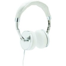 New Nixon Nomadic Mic DJ Headphones - White - Foldable w/ Case  - Retail $120 picture
