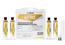 Nitro Vendetta Roach Cockroach Killer Gel Bait w/ IGR 4 Tubes+1 Plunger & 2 Tips picture