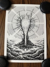Lord of the Rings Eye of Sauron Mondo 11.6x16.5 Poster Limited Print picture