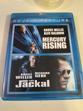 Mercury Rising / the Jackal (Blu-ray. 2 disks) Not Sealed. See Description.  picture