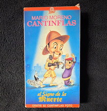 Cantinflas El Signo de la Muerte VHS 1990 Spanish Comedy NTSC NR Slipcase picture