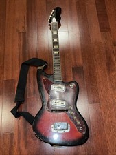 Vintage 1967 Harmony Holiday Silhouette Electric Guitar - Works picture