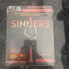 Sinners Steelbook (4K/Blu-ray)-NEW (Sealed)-Box picture