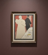 L’Argent Original 1920 Color Lithograph after Toulouse-LAUTREC Unframed picture