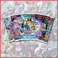 YuGiOh 6x Random Packs Booster Bundle English Official Konami picture
