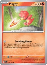 Magby - 019/182 - Common (Near Mint) Paradox Rift - Fire Pokémon picture