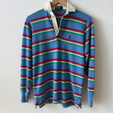 Vintage Polo Ralph Lauren Striped Rugby Shirt picture